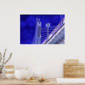 Poster Pont Blue Jiefang (Cuisine)