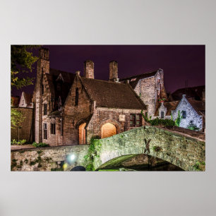 Poster Pont Bonifacius à Bruges