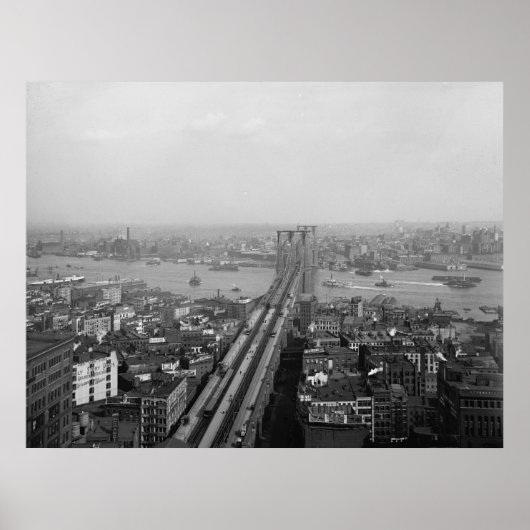Poster Pont Brooklyn (Devant)