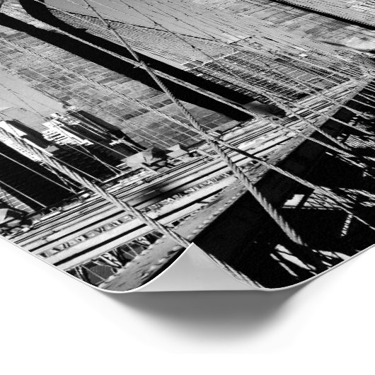 Poster Pont Brooklyn (Coin)