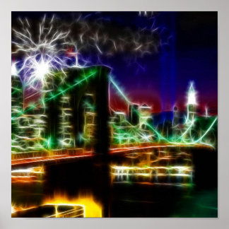 Poster pont brooklyn