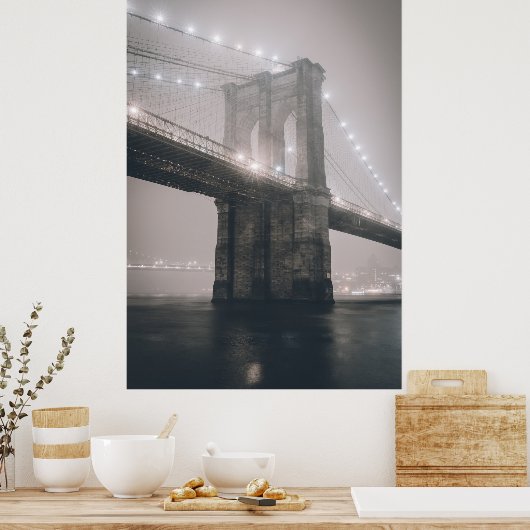 Poster Pont Brooklyn (Cuisine)
