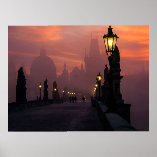 Poster Pont Charles de Prague (Devant)