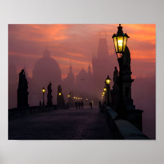 Poster Pont Charles de Prague (Devant)