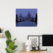 Poster Pont Charles de Prague (Bureau à domicile)