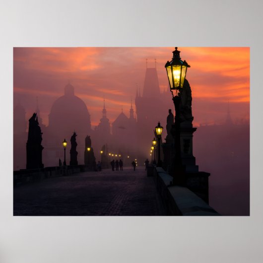 Poster Pont Charles de Prague (Devant)