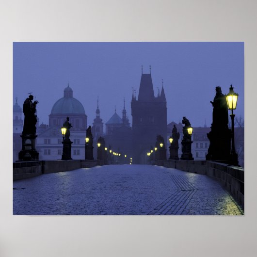 Poster Pont Charles de Prague (Devant)