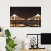 Poster Pont Clark La Nuit (Bureau à domicile)