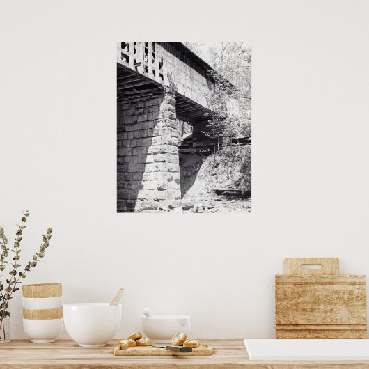 Poster Pont couvert (Cuisine)