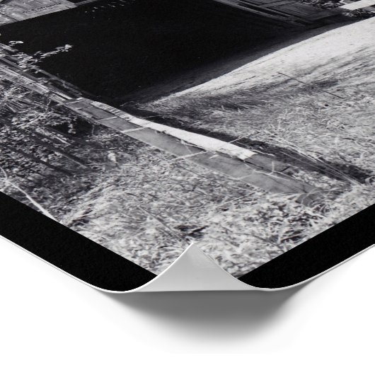 Poster Pont couvert (Coin)