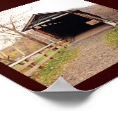 Poster Pont couvert (Coin)