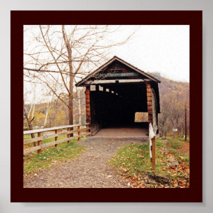 Poster Pont couvert