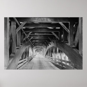 Poster Pont couvert