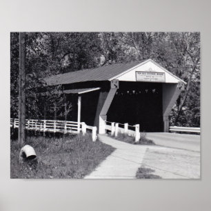 Poster Pont couvert