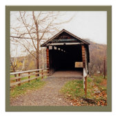 Poster Pont couvert (Devant)