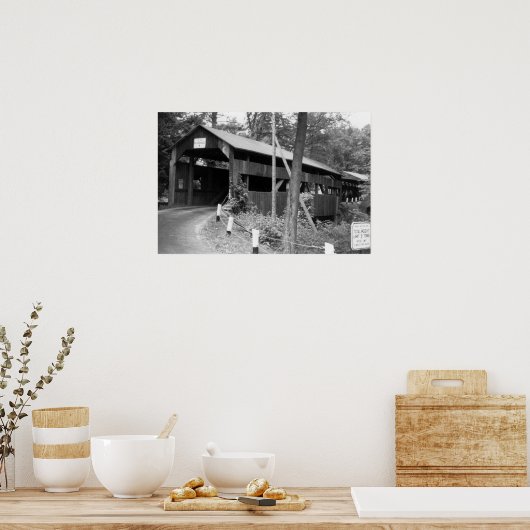 Poster Pont couvert (Cuisine)