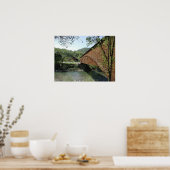 Poster Pont couvert à Bridgeport, Californie (Cuisine)