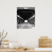 Poster Pont couvert brut (Cuisine)