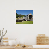 Poster Pont couvert de l'Irish River, St. Martins, Nouvea (Cuisine)