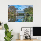 Poster Pont couvert de Milby (Bureau à domicile)