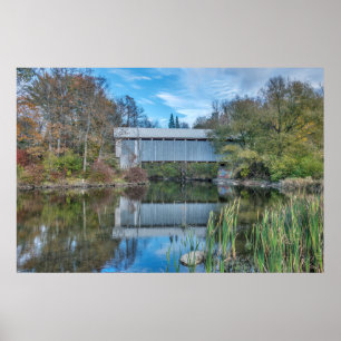 Poster Pont couvert de Milby