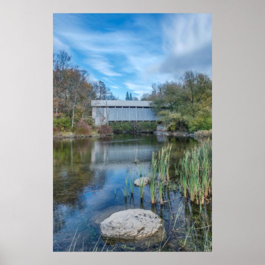 Poster Pont couvert de Milby 2 (Devant)