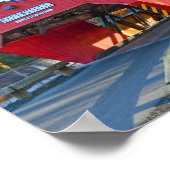 Poster Pont couvert de Taftsville, Vermont (Coin)