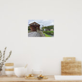 Poster Pont couvert, Downsville, New York (Cuisine)