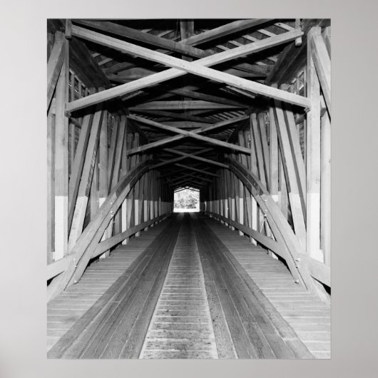 Poster Pont couvert Jackson (Devant)