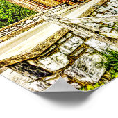 Poster Pont couvert Lancaster Pennsylvanie (Coin)