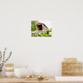 Poster Pont couvert Lancaster Pennsylvanie (Cuisine)