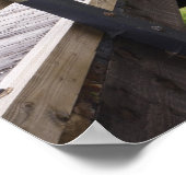 Poster Pont couvert McKee, Jacksonville, Oregon (Coin)