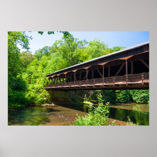 Poster Pont couvert, Mohican State Park, Ohio (Devant)