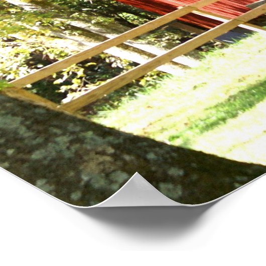 Poster Pont couvert pittoresque (Coin)