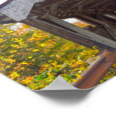 Poster Pont couvert Power House, Vermont (Coin)