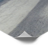 Poster Pont couvert rouge (Coin)