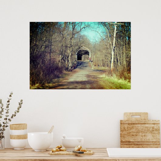 Poster Pont couvert Schofield Ford Ford (Cuisine)