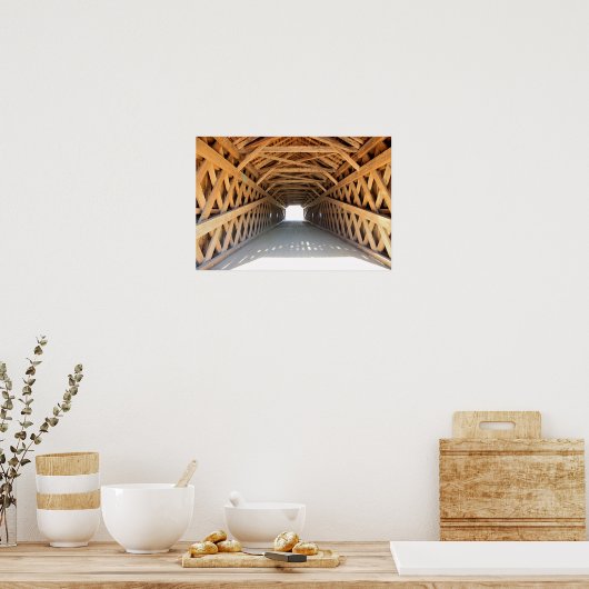 Poster Pont couvert Schofield Ford Ford (Cuisine)