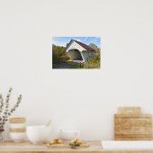 Poster Pont couvert Schoolhouse, Vermont (Cuisine)