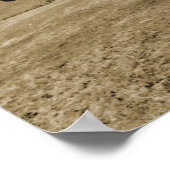 Poster Pont couvert vintage (Coin)