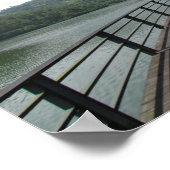 Poster Pont cyclable (Coin)