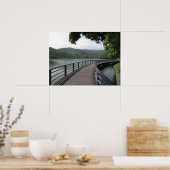 Poster Pont cyclable sur l'eau (Cuisine)