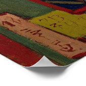 Poster Pont dans la pluie (Coin)