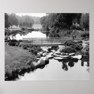 Poster Pont dans l'impression CT