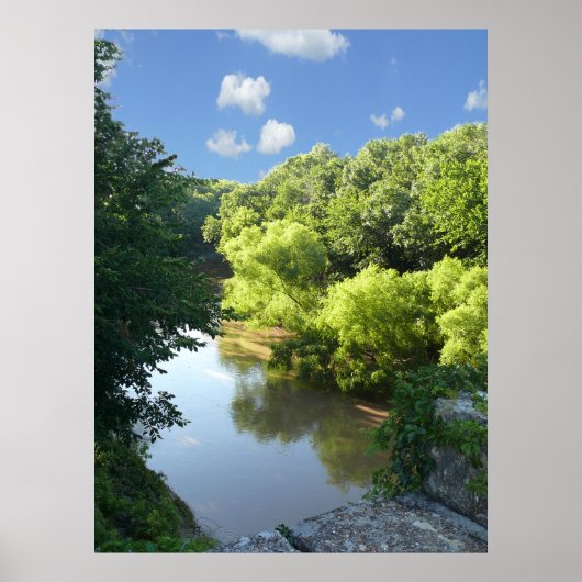 Poster Pont d'arc de pierre Clements 1886 (Devant)
