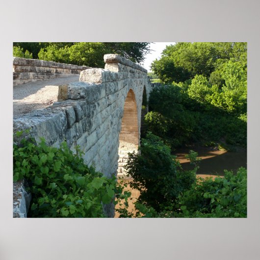 Poster Pont d'arc de pierre Clements 1886 (Devant)