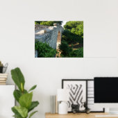 Poster Pont d'arc de pierre Clements 1886 (Bureau à domicile)