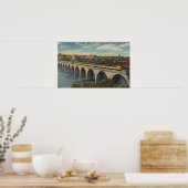 Poster Pont d'arche en pierre de passage (Cuisine)