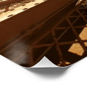 Poster Pont de Brooklyn. (Coin)