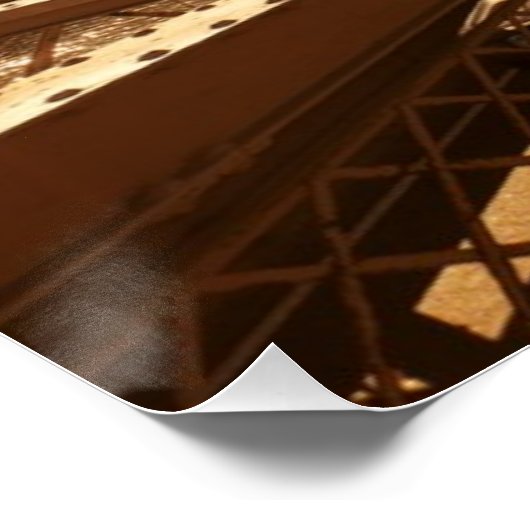 Poster Pont de Brooklyn. (Coin)